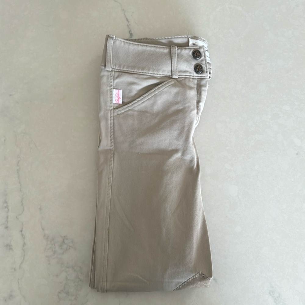 Tailored Sportman Trophy Hunter breeches - size 16, Tan